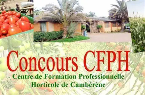 Concours direct d’entrée au Centre de Formation professionnelle horticole de Cambérène (Dakar) session 2023